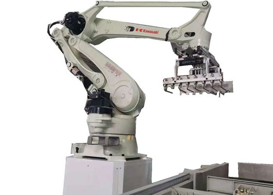 Pagar Pengaman Kawasaki Robotic Arm Palletizer Untuk Minuman Keras