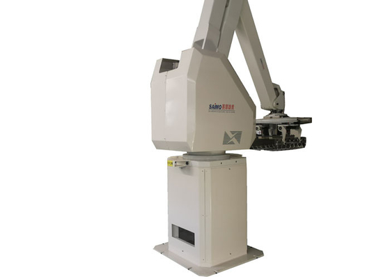 Electric Programmable Floor Mounted Palletizing Robot Gripper Untuk semen kantong katup