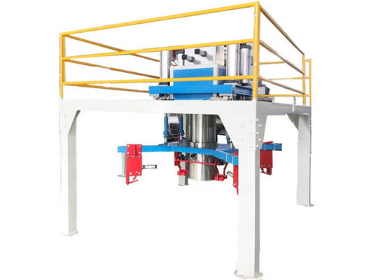 Pneumatic Lift 600Kg Sack Packing Machine Di Industri Biji-bijian