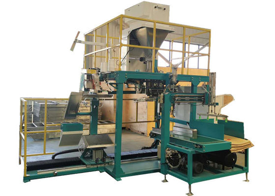 Heat Sealing 15Bags / Min 14KW 50Kg Mesin Pengemas Makanan Hewan Peliharaan