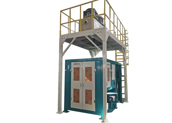 Heat Sealing Weighing 14KW 40Kg Mesin Pellet Packing