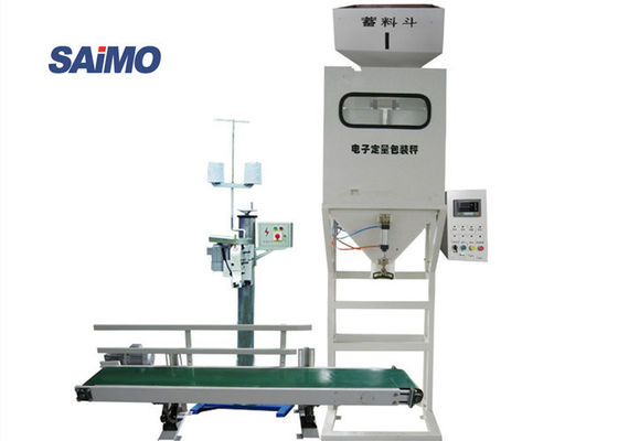 10kg 30kg 50kg Heavy Bag Bagging Machine, Mesin Jahit Dalam Industri Pertanian 5 Kw