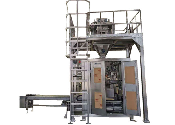 10 - 50 Kg Bag Granular Packing Machine Di Industri Makanan Hewan