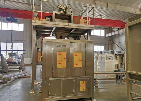 10 - 50 Kg Bag Granular Packing Machine Di Industri Makanan Hewan