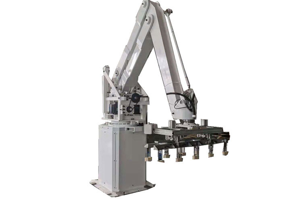Industri Makanan 4 Axis Palletizing Robot Dengan Perangkat Lunak Palletizing