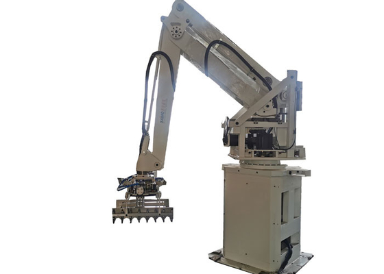 PLC 4 Axis Palletizing Robot Digunakan Dalam Sistem Logistik Pabrik
