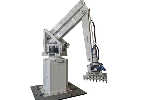 Lengan Robot Palletizing IP 65 yang Dipasang di Lantai Dengan HMI yang Dapat Diprogram