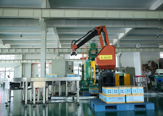 Pilih Dan Tempatkan Robot Palletizing Dengan Desain Tata Letak Pabrik Di Industri Kimia