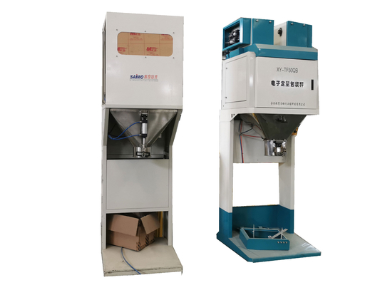 Servo Motorized Granule Filling Packing Machine Untuk Masterbatch Warna Plastik