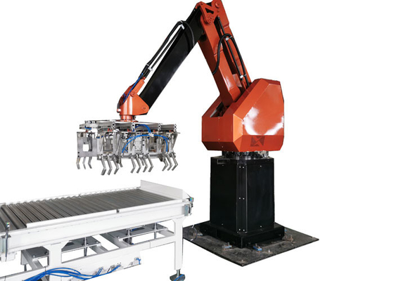 Multi Line Robotic Arm Bag Palletizer Di Lini Pupuk