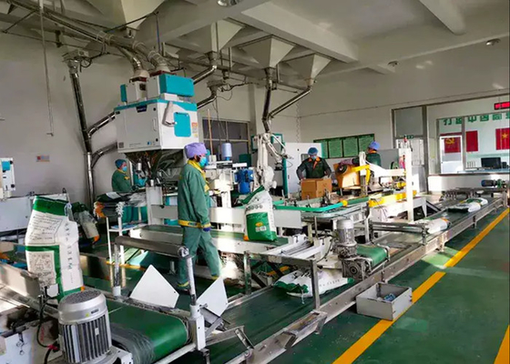 Mesin Bagging Semi Otomatis Untuk Bahan Curah Tas 20-50kg Di Industri Pakan Ternak