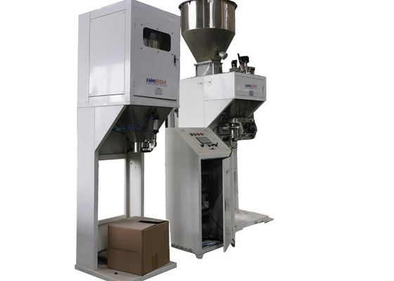 Saimo Automatic Popcorn Packing Machine Bahan Baja Karbon Di Industri Pakan