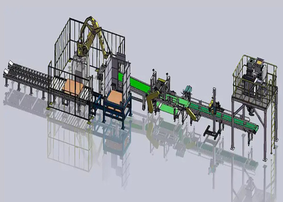 Robotic Arm 140h 4/6 Axes FANUC yang Dapat Diprogram Digunakan Di Pabrik