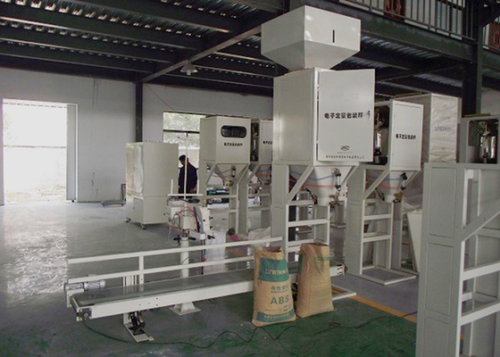 EAGLE Belt Feeding CE 25kg Hopper Weighing Bagging Machine Untuk Pellet Granule