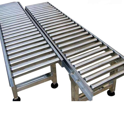 Carbon Steel 1.5KW Palletizing Conveyor Untuk Minuman, Makanan