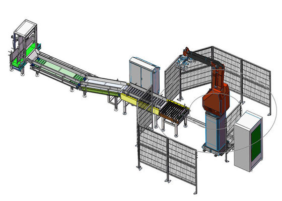 Lengan Robot Palletizing 220V 70kg Di Industri Peralatan Rumah Tangga
