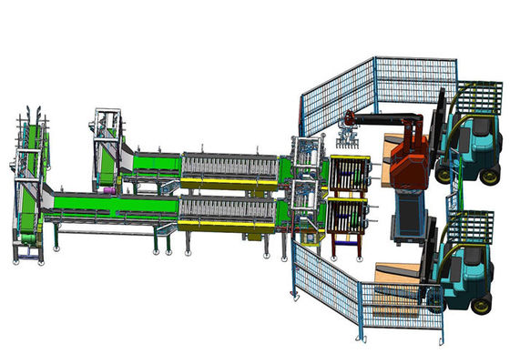 50kg Palletizer Robot Kolaboratif Kimia Dalam Industri Kedokteran
