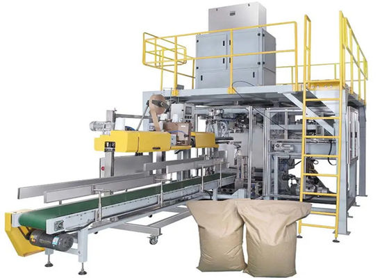 Industri Kimia 14kw Bulk Bag 50Kg Mesin Pengemas Multi Fungsi