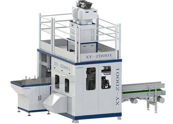 25kg Open Bag 304SS Mesin Packing Granule Otomatis