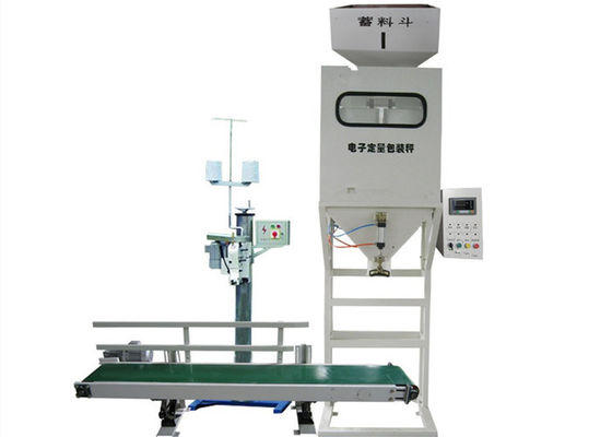 Stainless Steel 40kg Mesin Pengemas Granul Semi Otomatis Untuk Biji