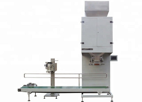 Stainless Steel 40kg Mesin Pengemas Granul Semi Otomatis Untuk Biji