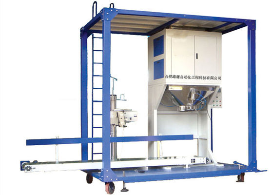 Tahan debu 20kg PE Bag Granule Packing Machine Di Industri Makanan