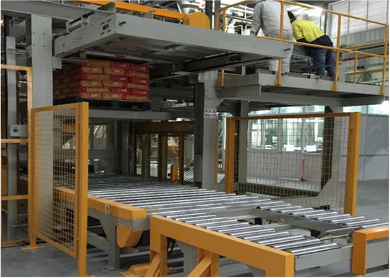 3 Fase Mesin Palletizer Tas Multi Line 25kg