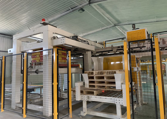 Sertifikasi CE 2400mm 220V Mesin Palletizer Otomatis
