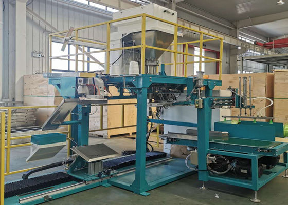 Heat Sealing 15Bags / Min 14KW 50Kg Mesin Pengemas Makanan Hewan Peliharaan