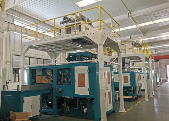 Heat Sealing 15Bags / Min 14KW 50Kg Mesin Pengemas Makanan Hewan Peliharaan