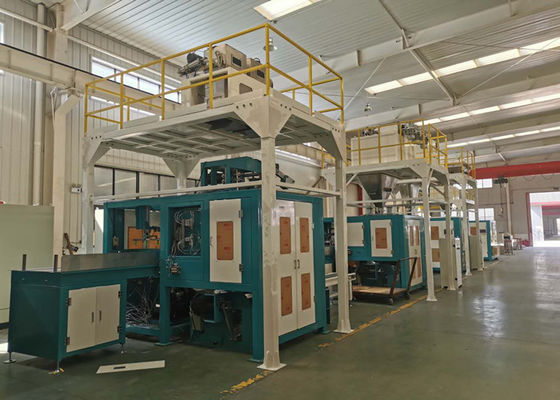 Heat Sealing Weighing 14KW 40Kg Mesin Pellet Packing