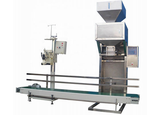 50kg Sack Bag Granules Packing Machine di industri beras 304 sS