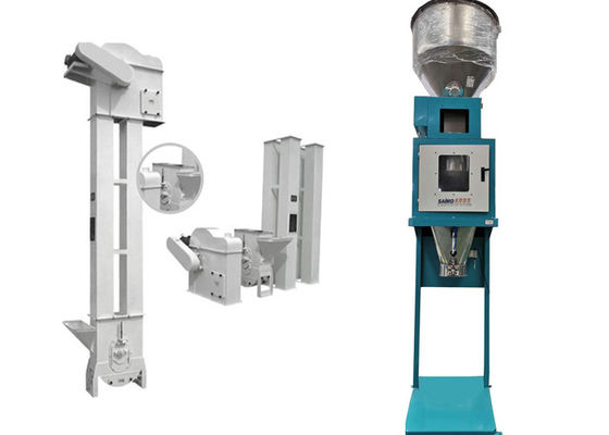 3 Phase Double Bucket Bagging Packing Machine dalam industri pakan hewan peliharaan