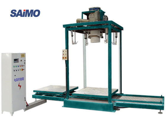 Gravity Type 1.5KW Jumbo Bag Packing Machine Untuk Industri Plastik
