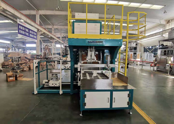 25 Kg Mesin Pengemasan Beras Sepenuhnya Otomatis Sistem Bagging Siemens Plc Control
